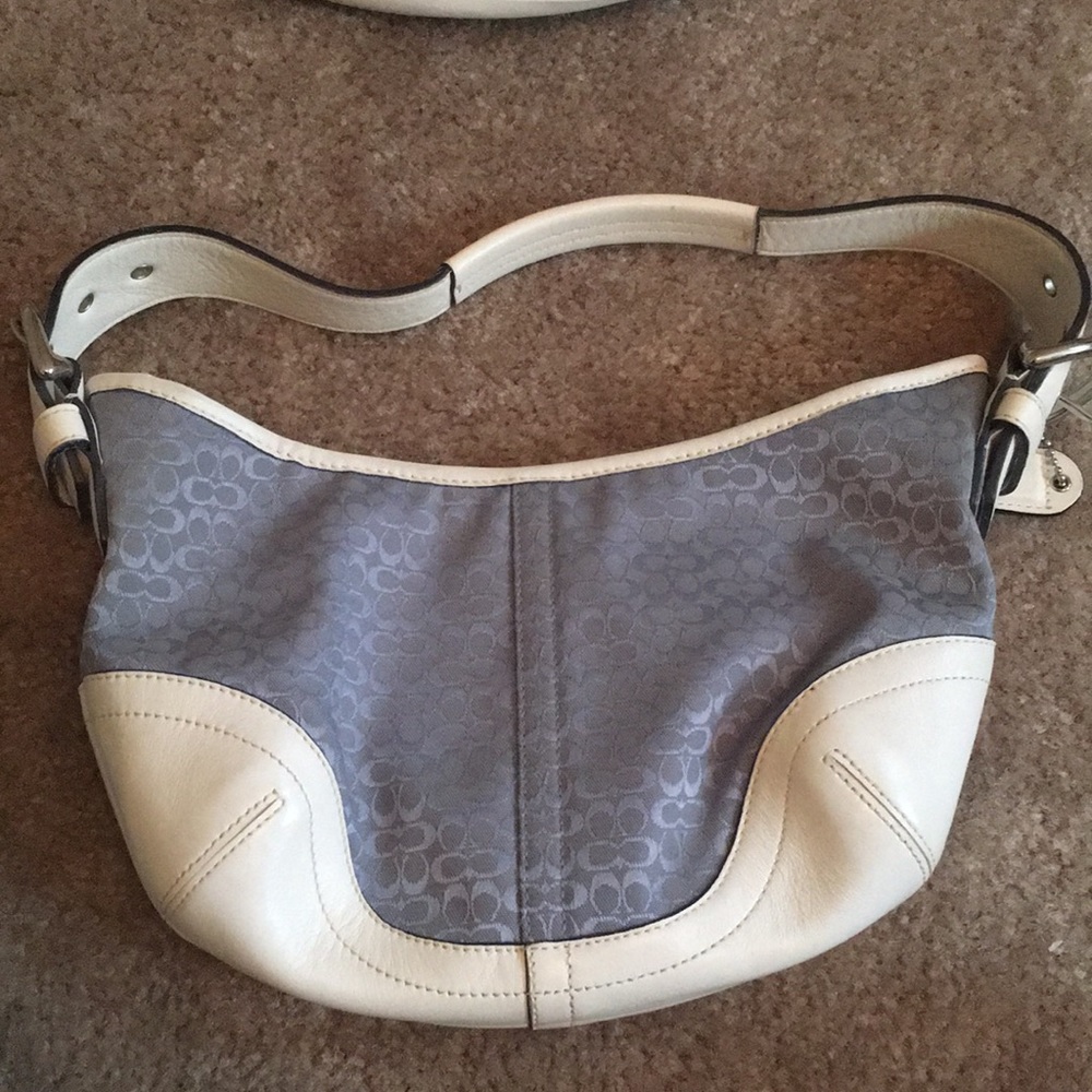 Used, small authentic coach handbag